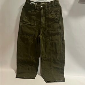 Women’s Olive Green Cargo Pants Sz 6